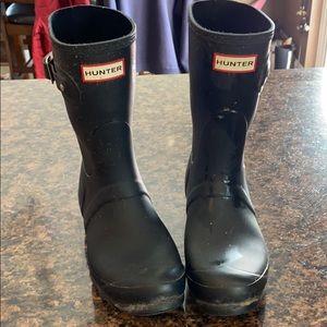 Hunter rain boots